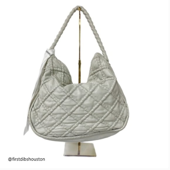 Chanel Hidden Chain Grey Lambskin Leather Bag - Picture 2 of 8